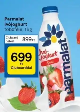 Tesco Parmalat ivójoghurt többféle, 1 kg ajánlat