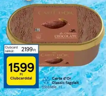 Tesco Carte d'Or Classic fagylalt 1l ajánlat