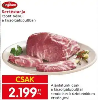 Spar Sertéstarja 1kg ajánlat