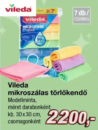 Kik Vileda mikroszálas törlőkendő ajánlat