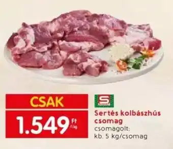 Spar Sertés kolbászhús csomag 1kg ajánlat