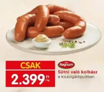 Spar Sütni való kolbász 1kg ajánlat