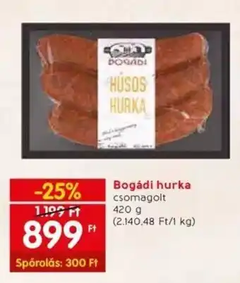 Spar Bogádi hurka 420g ajánlat
