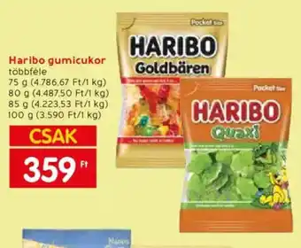 Spar Haribo gumicukor 75g ajánlat