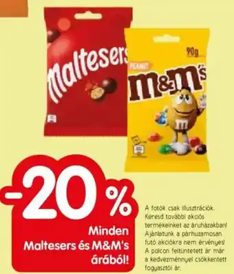 Spar Minden Maltesers és M&M's árából! ajánlat