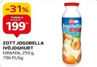 Auchan ZOTT JOGOBELLA IVÓJOGHURT többféle, 250 g ajánlat