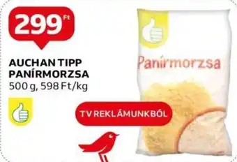 Auchan AUCHAN TIPP PANÍRMORZSA 500 g ajánlat