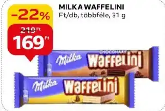 Auchan MILKA WAFFELINI 31g ajánlat