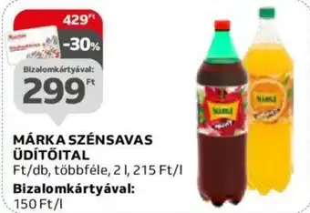 Auchan MÁRKA SZÉNSAVAS ÜDÍTŐITAL 2l ajánlat
