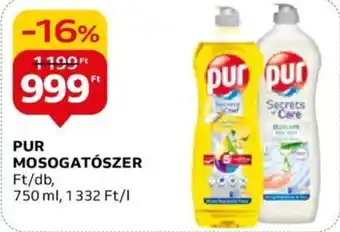 Auchan PUR MOSOGATÓSZER 750ml ajánlat