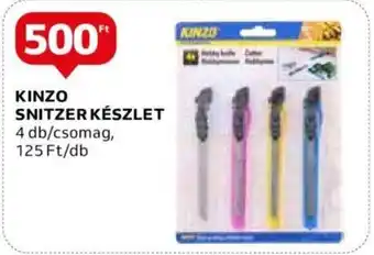 Auchan KINZO SNITZER KÉSZLET 4 db/csomag ajánlat