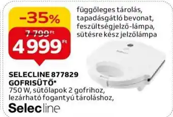 SELECLINE 877829 GOFRISÜTŐ
