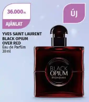 YVES SAINT LAURENT BLACK OPIUM OVER RED Eau de Parfüm 30 ml