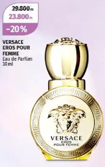 Müller VERSACE EROS POUR FEMME Eau de Parfüm 30 ml ajánlat