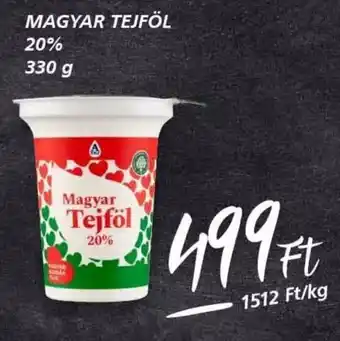 MAGYAR TEJFÖL 20% 330 g
