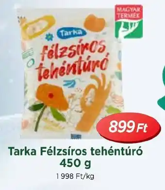 Real Tarka Félzsíros tehéntúró 450 g ajánlat
