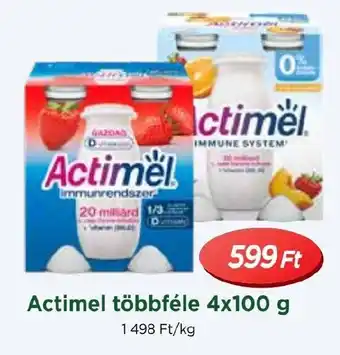 Actimel többféle 4x100 g
