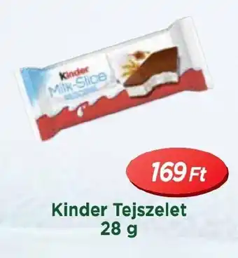 Real Kinder Tejszelet 28g ajánlat