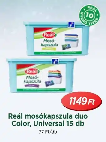 Real Reál mosókapszula duo Color, Universal 15 db ajánlat