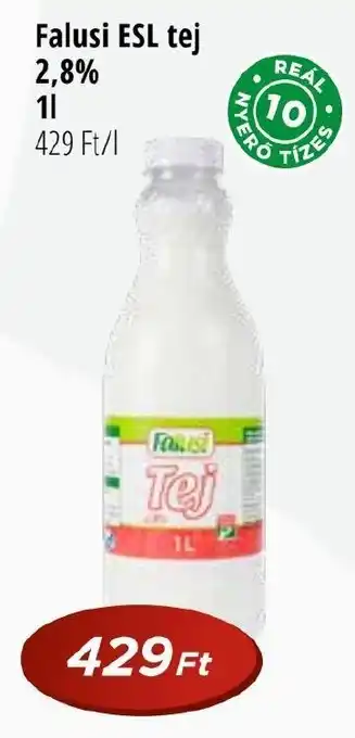 Real Falusi ESL tej 2,8% 1l ajánlat