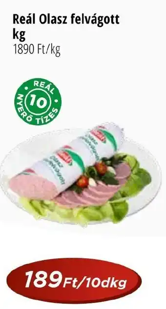 Real Reál Olasz felvágott 10dkg ajánlat