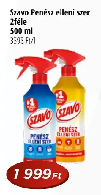 Szavo Penész elleni szer 2féle 500ml