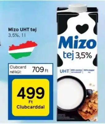 Tesco Mizo UHT tej 3,5%, 1l ajánlat