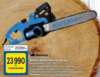 Tesco Buffalo elektromos láncfűrész teljesítmény: 2000 W. ajánlat