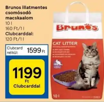 Brunos illatmentes csomósodó macskaalom 10l