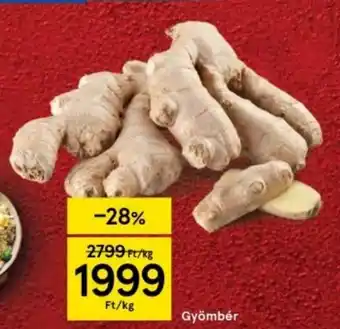 Gyömbér Ft/kg