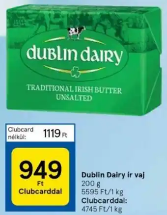 Tesco Dublin Dairy ir vaj 200 g ajánlat