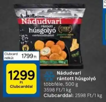 Tesco Nádudvari rántott húsgolyó többféle, 500 g ajánlat