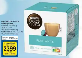 Tesco Nescafé Dolce Gusto kávékapszula 160/187 g ajánlat