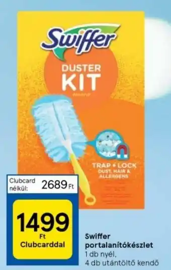 Tesco Swiffer portalanítókészlet 1 db nyél, ajánlat