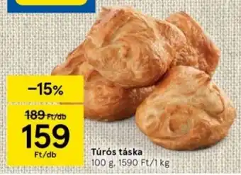 Tesco Túrós táska 100 g ajánlat