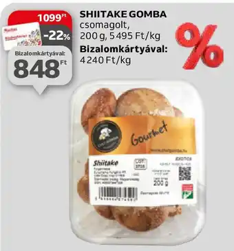 Auchan SHIITAKE GOMBA 200 g ajánlat