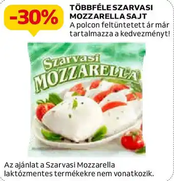 Auchan TÖBBFÉLE SZARVASI MOZZARELLA SAJT ajánlat
