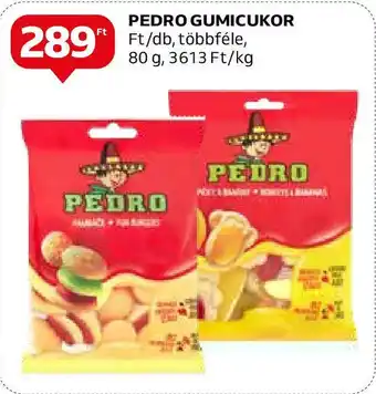 Auchan PEDRO GUMICUKOR 80g ajánlat
