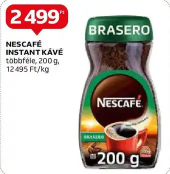 Auchan NESCAFÉ INSTANT KÁVÉ 200 g ajánlat