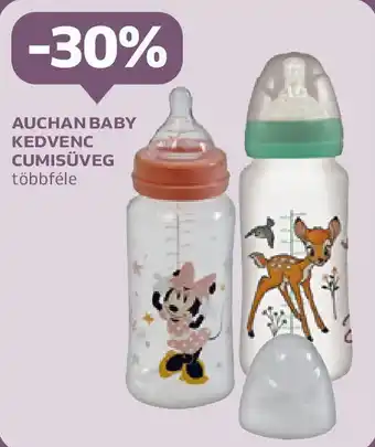 Auchan AUCHAN BABY KEDVENC CUMISÜVEG többféle ajánlat