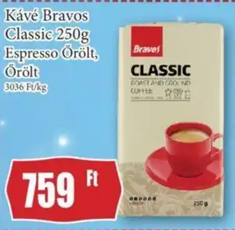 Kávé Bravos Classic 250g
