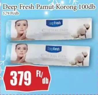 Deep Fresh Pamut Korong 100db