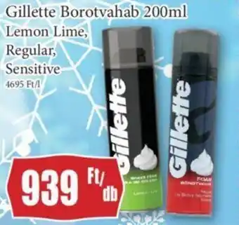Gillette Borotvahab 200ml