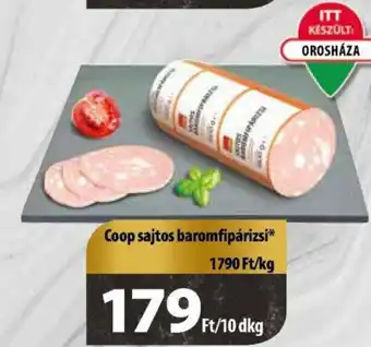 Coop Coop sajtos baromfipárizsi 10dkg ajánlat