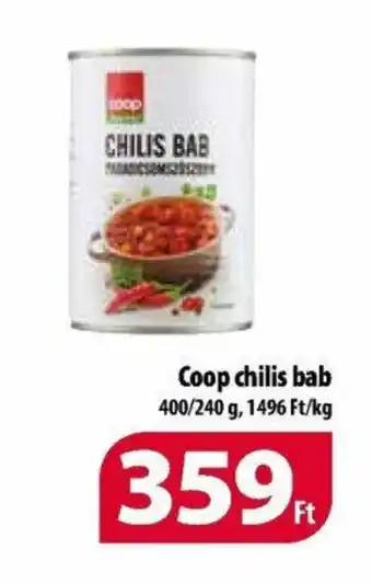 Coop Coop chilis bab 400g ajánlat