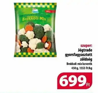Coop Jégtrade gyorsfagyasztott zöldség 450g ajánlat