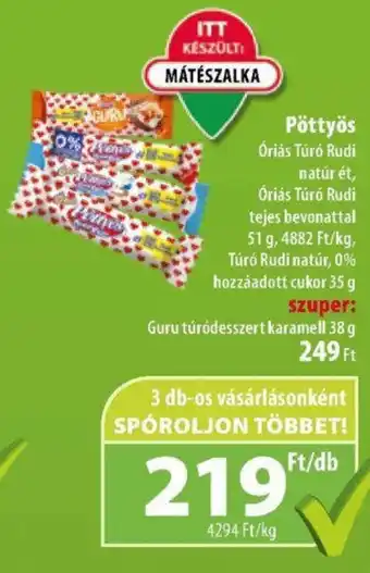 Coop Pöttyös 51g ajánlat