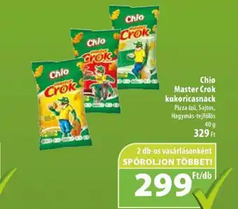 Coop Chio Master Crok kukoricasnack 40g ajánlat