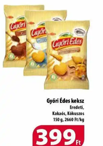 Coop Győri Édes keksz 150g ajánlat