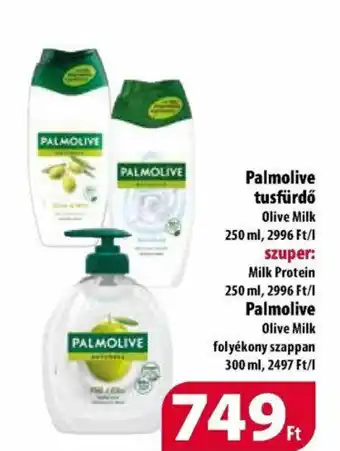 Coop Palmolive tusfürdő 250ml ajánlat